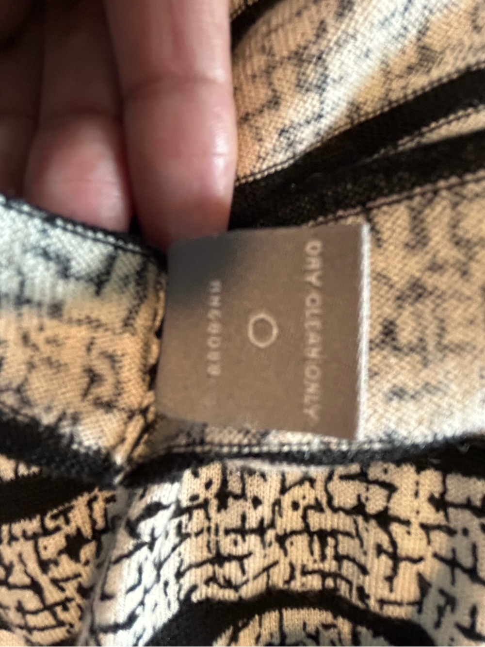 Neiman Marcus Cashmere Black & White Patterned Open-Front Cardigan/Shell